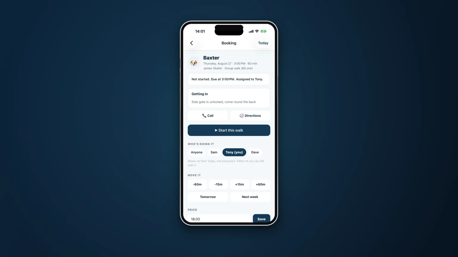 Setting up your services and prices in CorePaw Pro