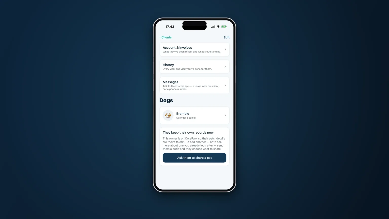 What information to collect from every new pet-care client